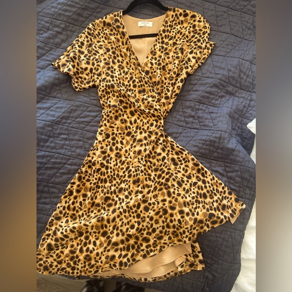 Babaton cheetah wrap dress - Picture 12 of 12